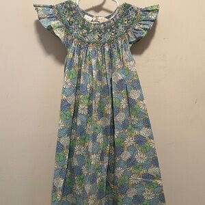 Rosalina brand girls floral smocked dress size 3T